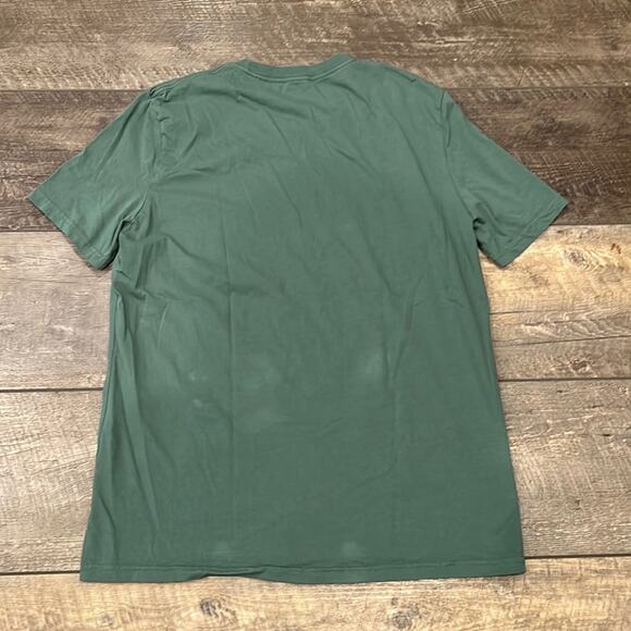 Tentree Men's Nothing Ventured T Shirt Dark Sage Oatmeal Size XL - Picture 3 of 8